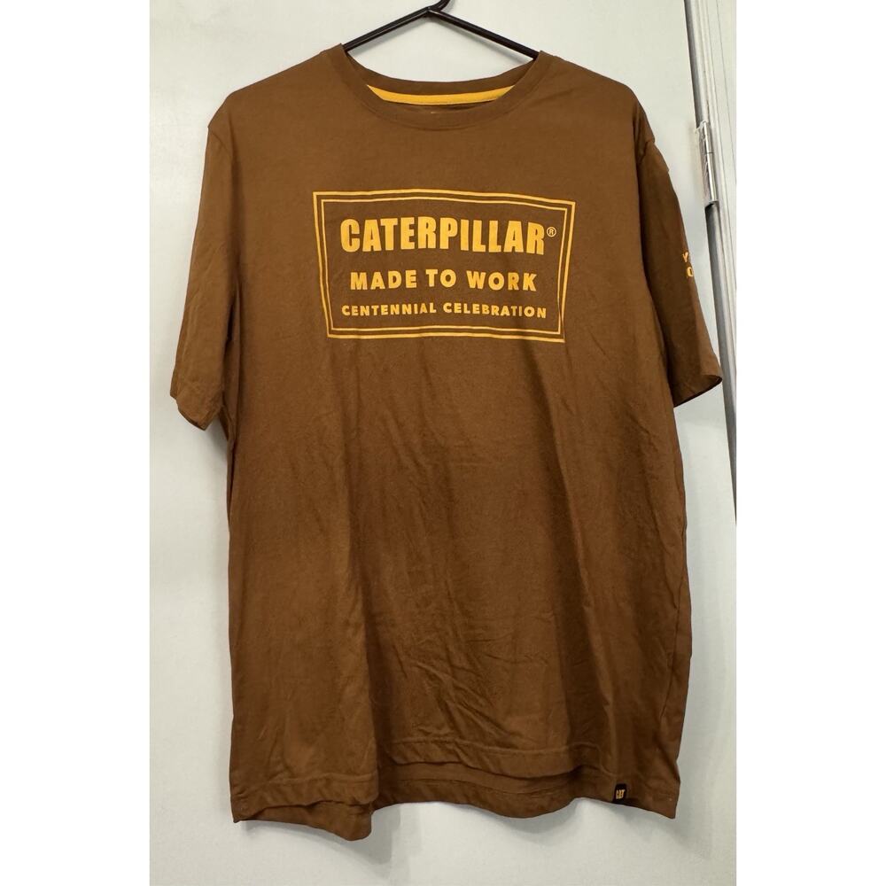 CAT Men's Made To Work Centennial Graphic Short Sleeve T-Shirt